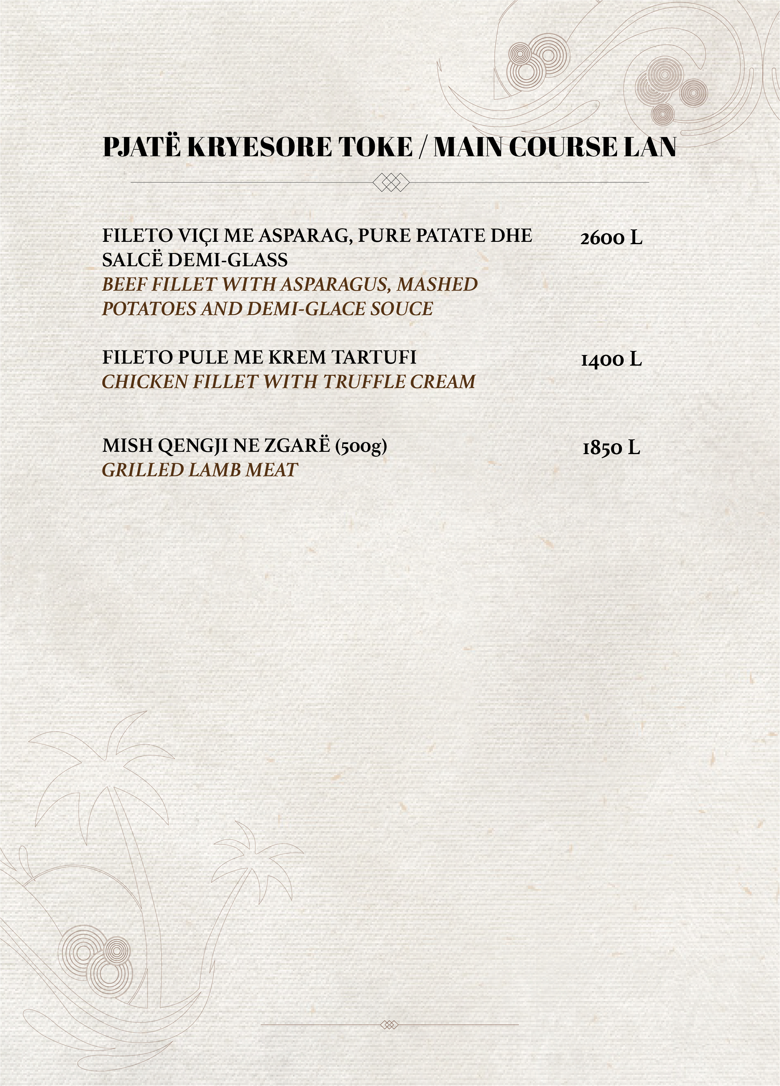 Menu Page 4